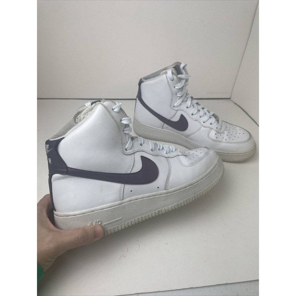 Men’s Nike Air Force 1 Athletic Shoes High Tops Size 9M Leather #806403-102